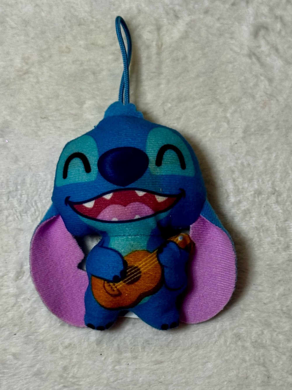 Disney Stitch with a ukelele - Small Plush Toy from Lilo & Stitch